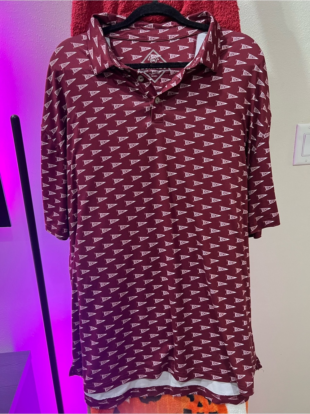 Men's Maroon Texas A&M Polo